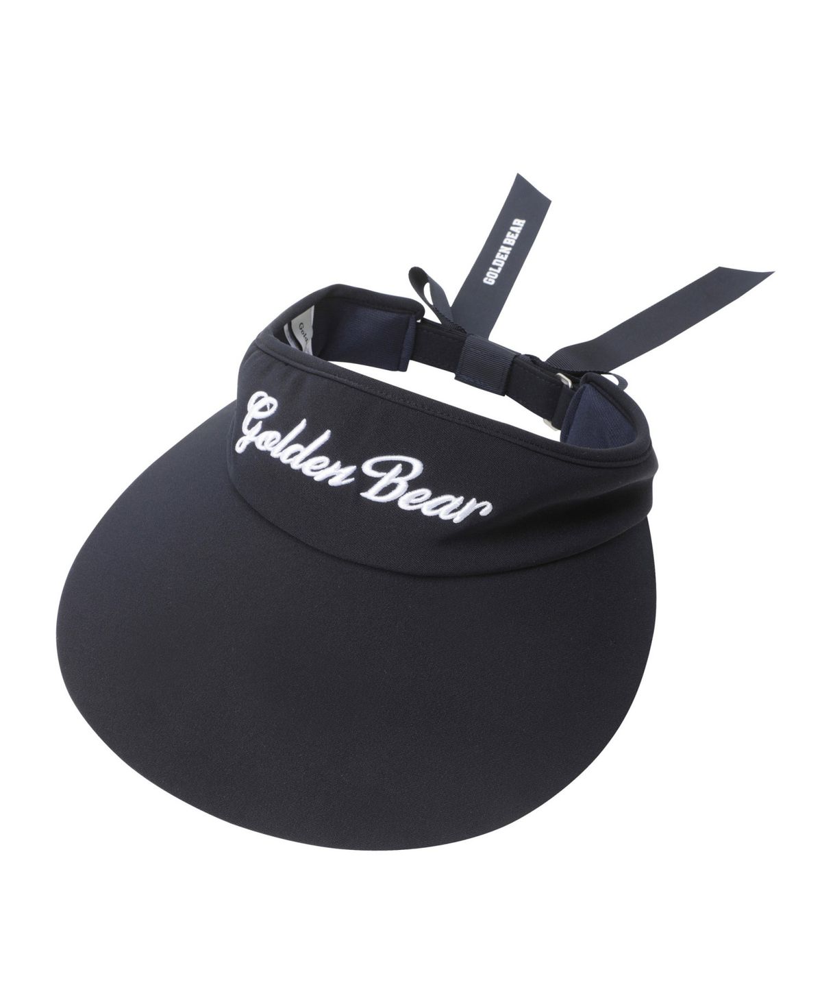 골든베어(GOLDEN BEAR) Detachable Ribbon Wide Visor_G6RAX25221NYX