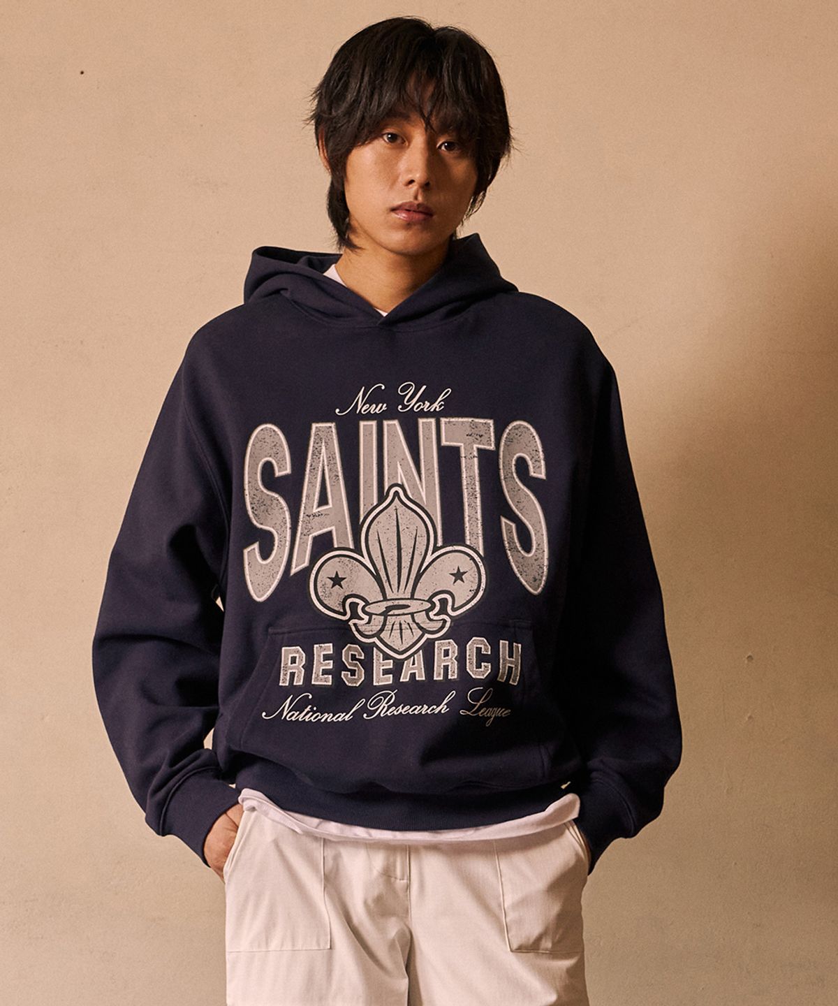 에프디알(FDR) Saint Triomphe Hoodie Navy