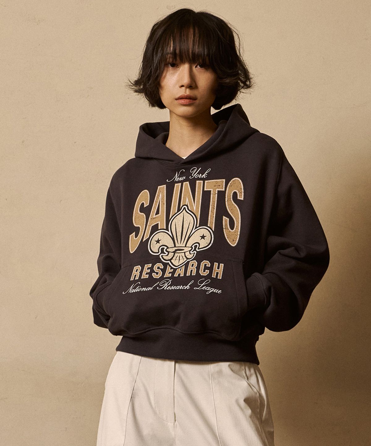 에프디알(FDR) Saint Triomphe Hoodie Charcoal