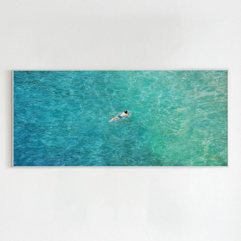 와이드 포스터 액자 대형 인테리어 소품 Pure Tranquil