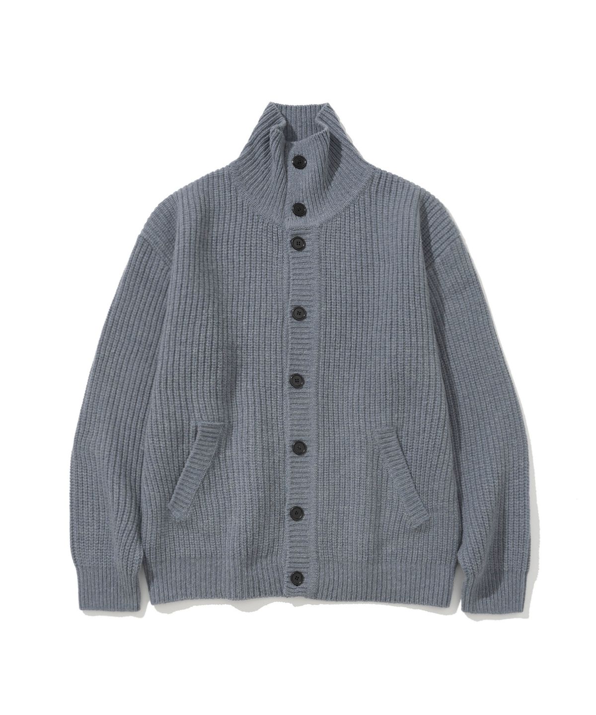 시도(SIIIIDO) HERMANN HEAVY YAK WOOL COLLAR CARDIGAN #1