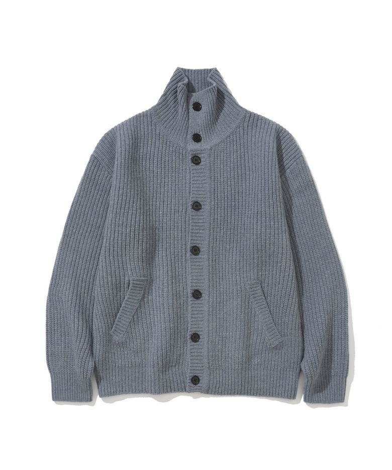 HERMANN HEAVY YAK WOOL COLLAR CARDIGAN #1