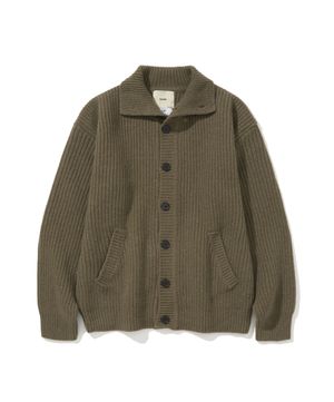 HERMANN HEAVY YAK WOOL COLLAR CARDIGAN #2