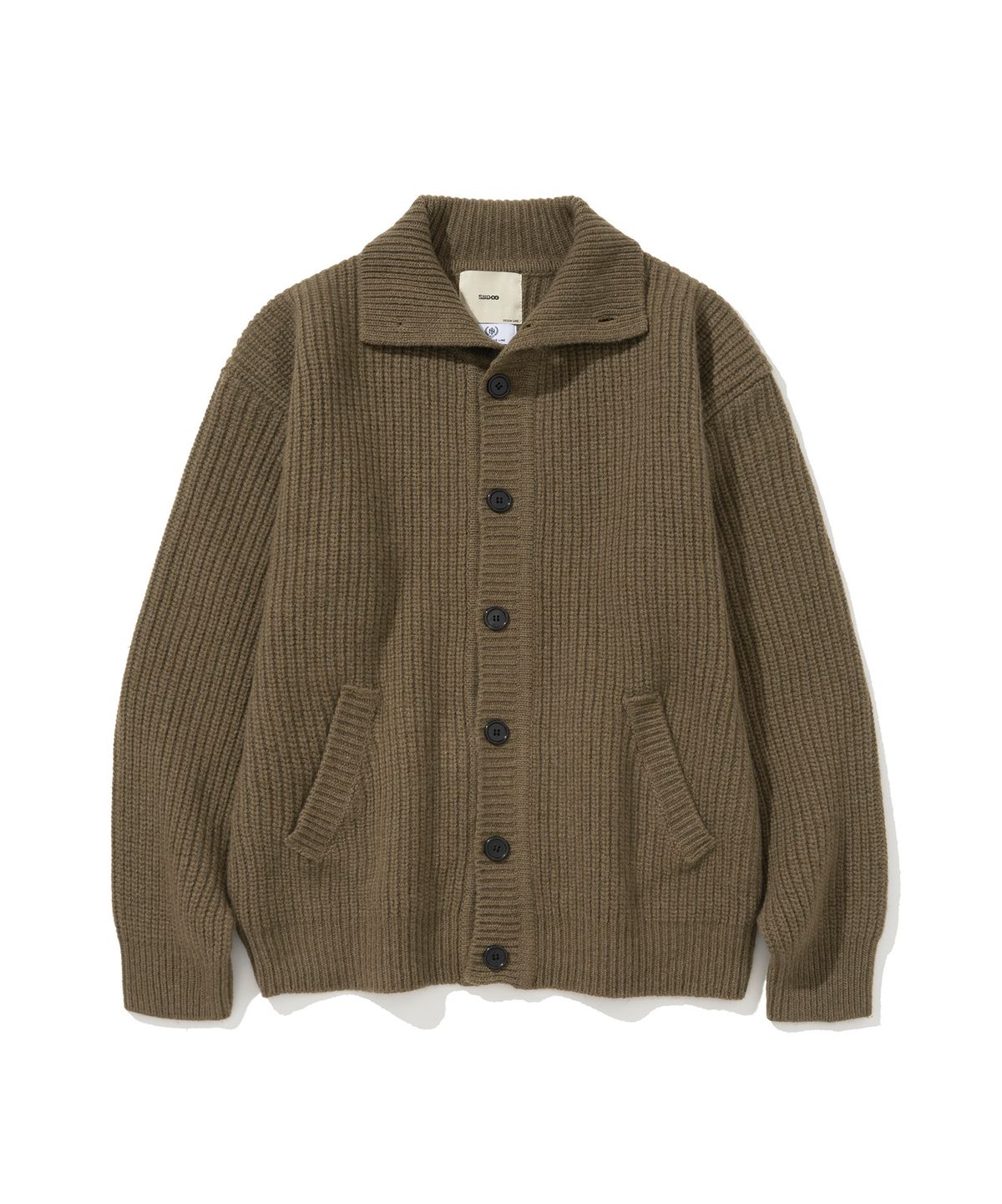 시도(SIIIIDO) HERMANN HEAVY YAK WOOL COLLAR CARDIGAN #2