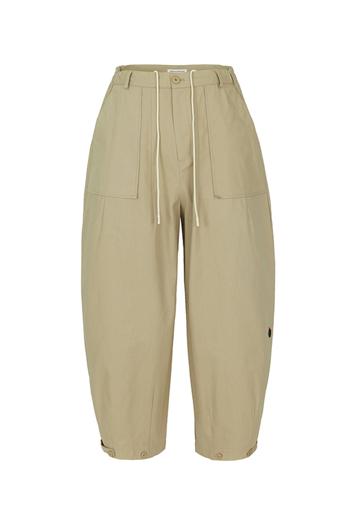 뭉(MWOONG) Balloon-fit Work Pants(BEIGE)