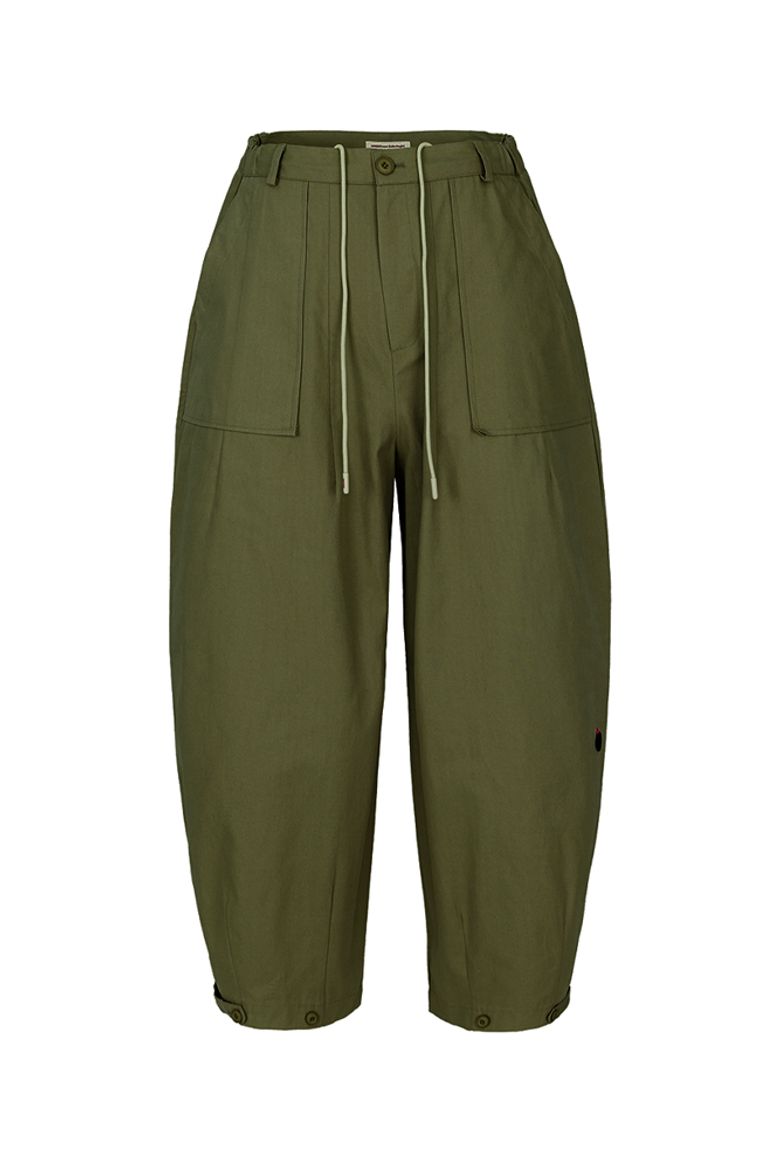 Balloon-fit Work Pants(KHAKI)