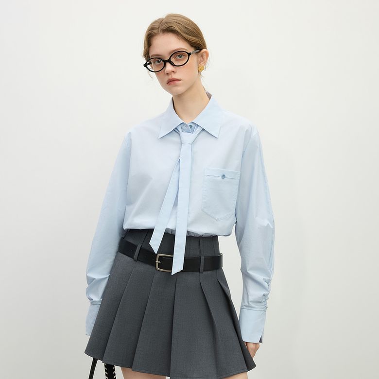 WD_Cotton tie set shirt_2color