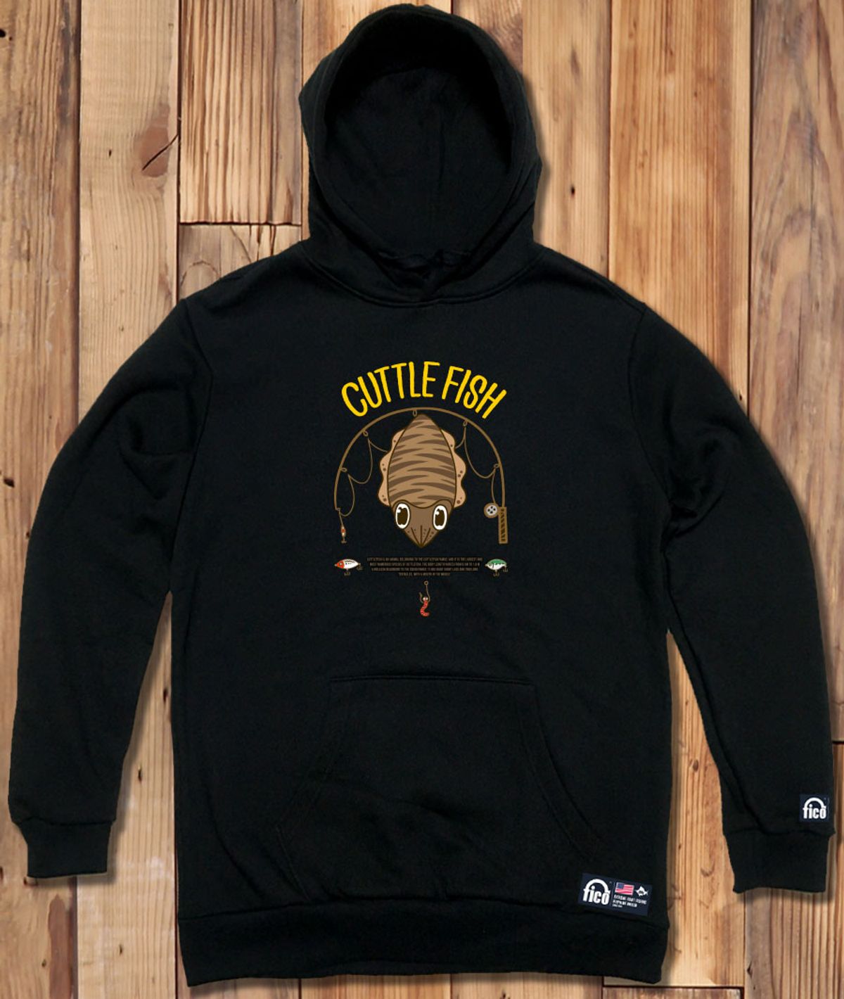 돌돌(DOLDOL) FICO-HOODY-220  익스트림 낚시 브랜드 피코앵글러 갑오징어 후드티