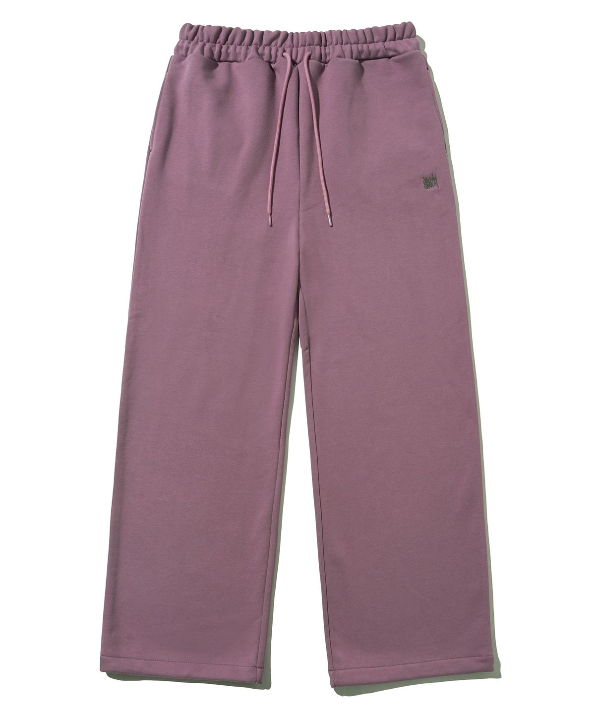 브라운브레스(BROWNBREATH) BB TAG WIDE FIT SWEAT PANTS - VIOLET