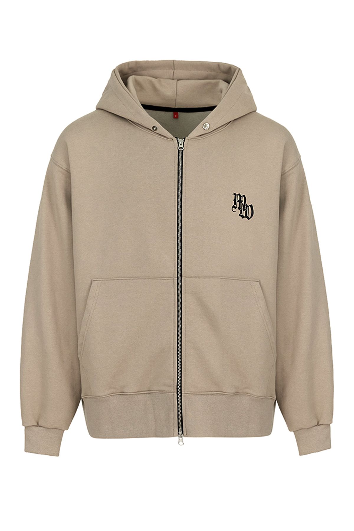 뭉(MWOONG) Familia Overfit Hoodie Zip-up(BEIGE)