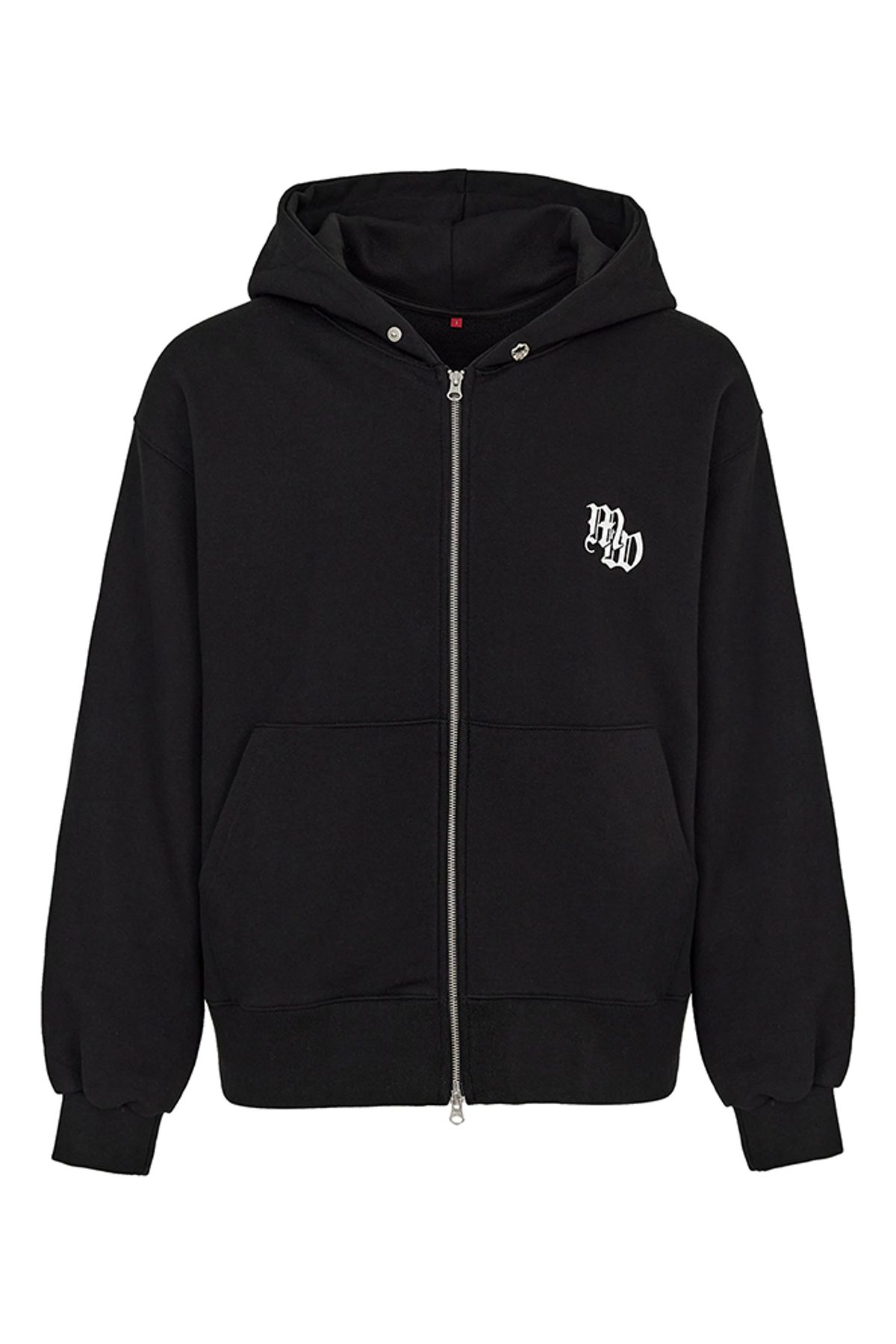 뭉(MWOONG) Familia Overfit Hoodie Zip-up(BLACK)