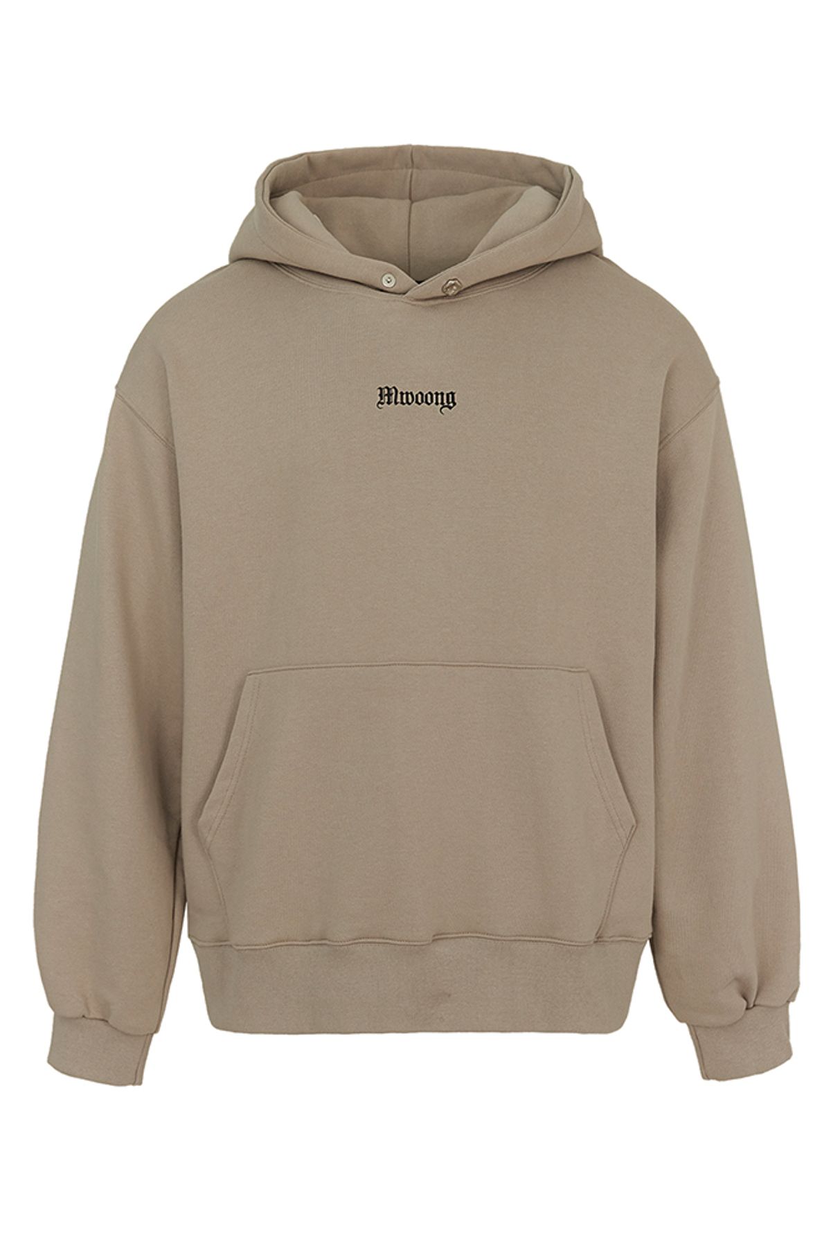 뭉(MWOONG) Familia Overfit Hoodie(BEIGE)