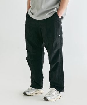 [빅사이즈]라이트 스톰쉘 패러슈트 팬츠 블랙