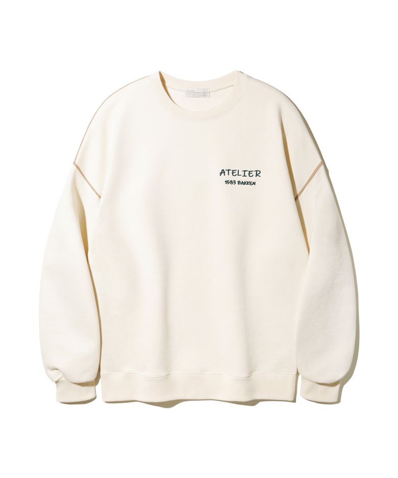 ATELIER 스웨트셔츠 BK5961_크림