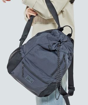 볼컴 에브리데이 드로우 스트링 백팩 - Dark Grey