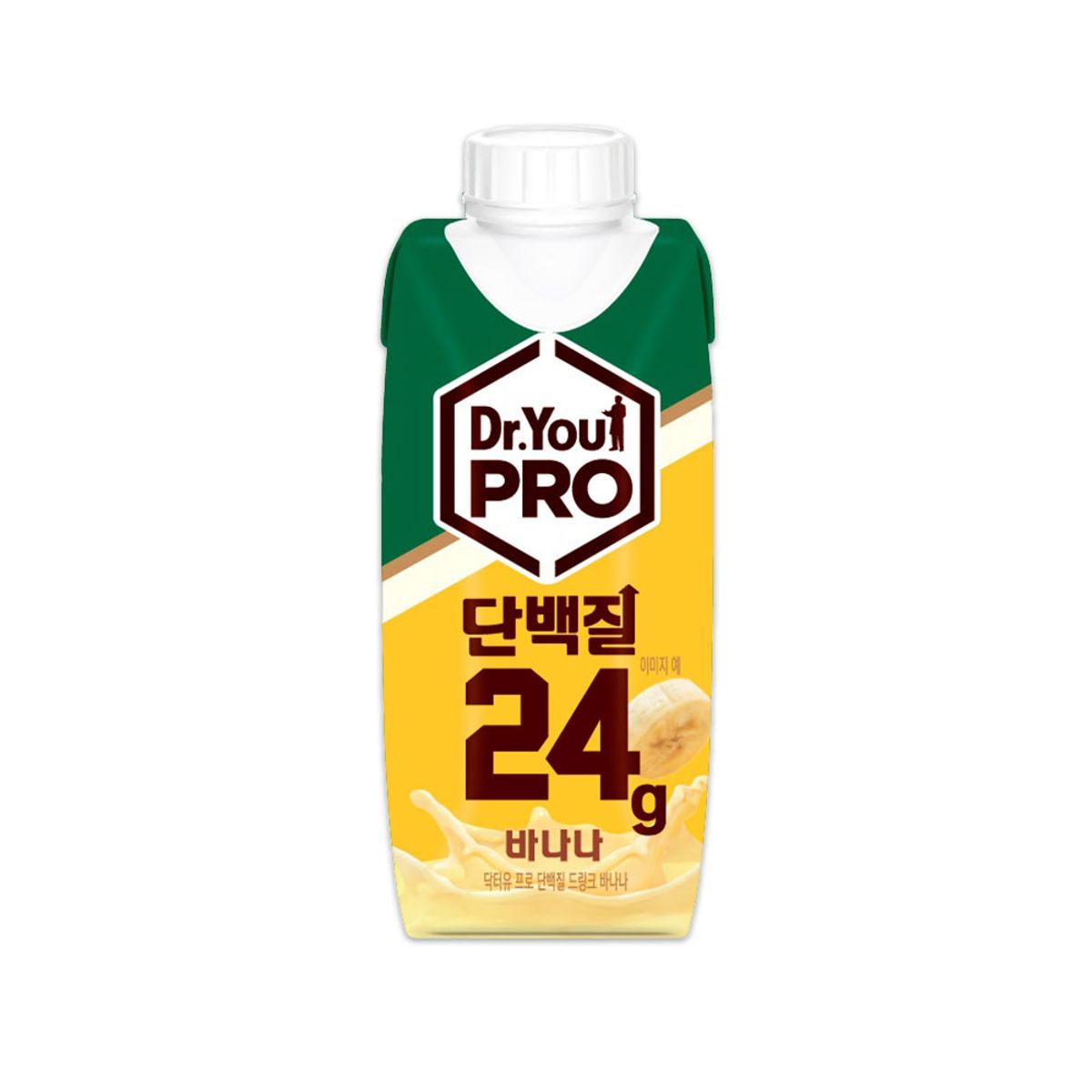 닥터유(DRYOU) 닥터유 프로 드링크 단백질 바나나맛(250ml) x 8팩