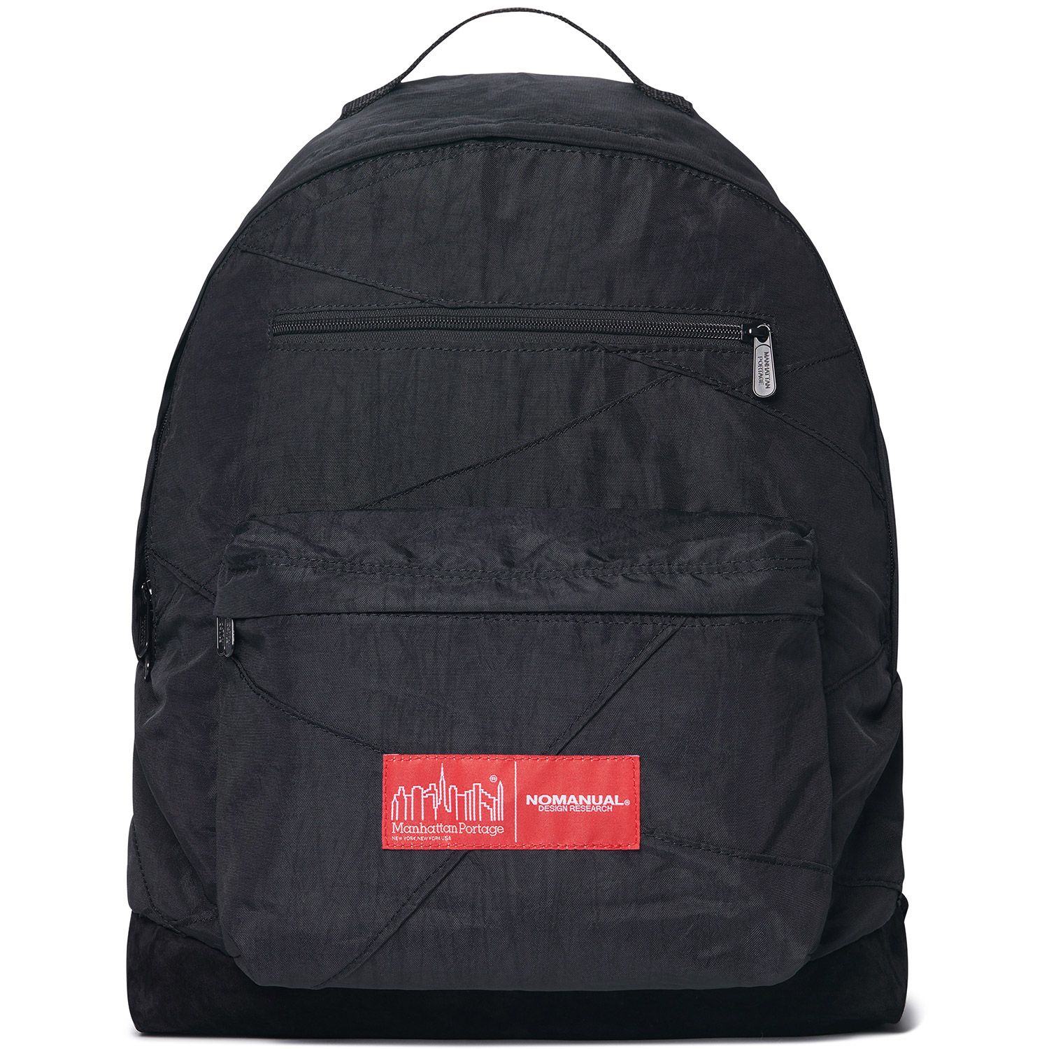 MUSINSA公式 | NOMANUAL NM x MP BIG APPLE BACKPACK - WASHED BLACK