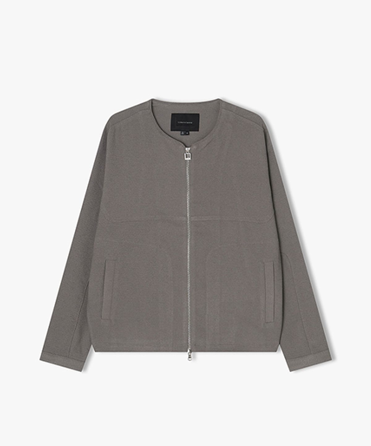 리버클래시(LIBERCLASSY) [25SS] LLS32503 베이지 칼라리스 집업 자켓
