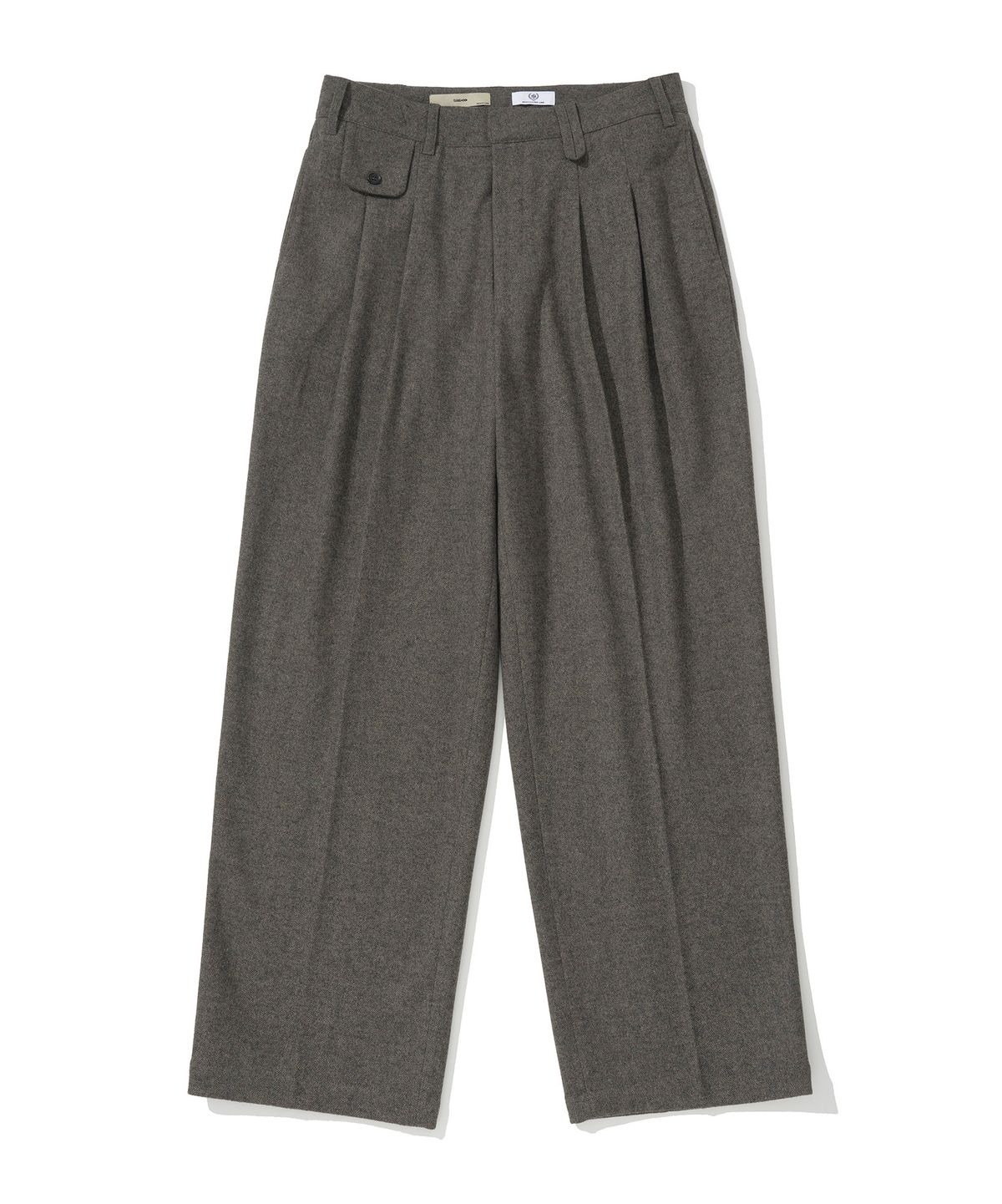 시도(SIIIIDO) LEVI SOFT WOOL WIDE SLACKS #2
