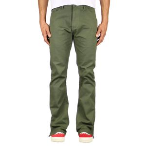 올리브 플레어 팬츠