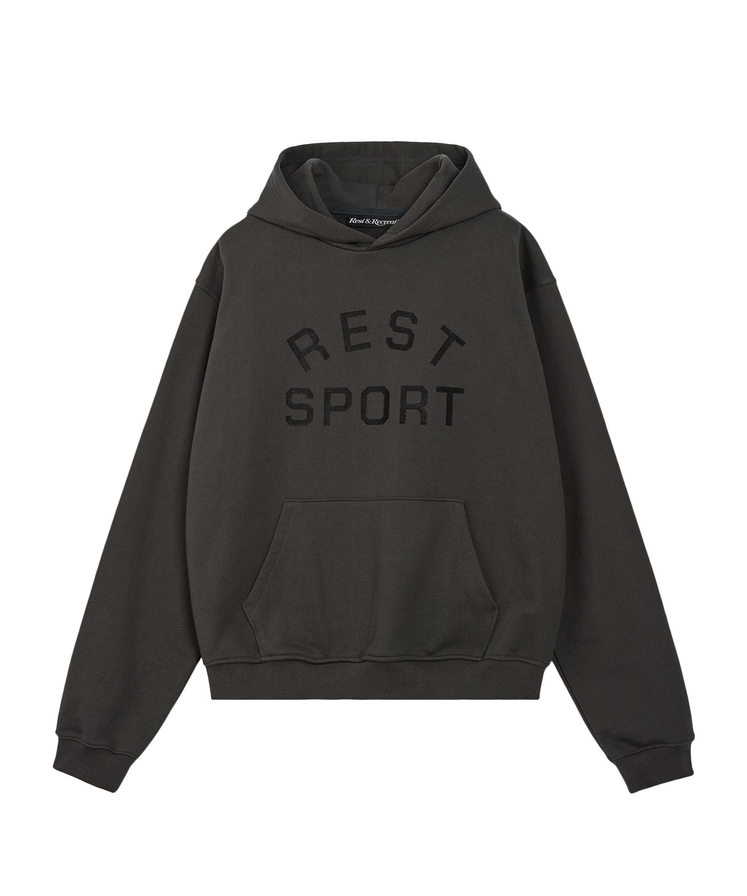 REST & RECREATION 2412 LOGO FLEECE SWEATSHIRT - IVORY – Lines Up