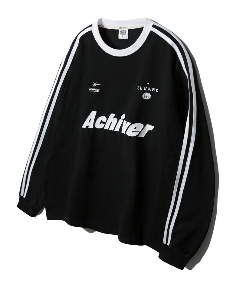 ACHIVER 트랙 오버핏 긴팔티 AVT932 (2 COLOR)