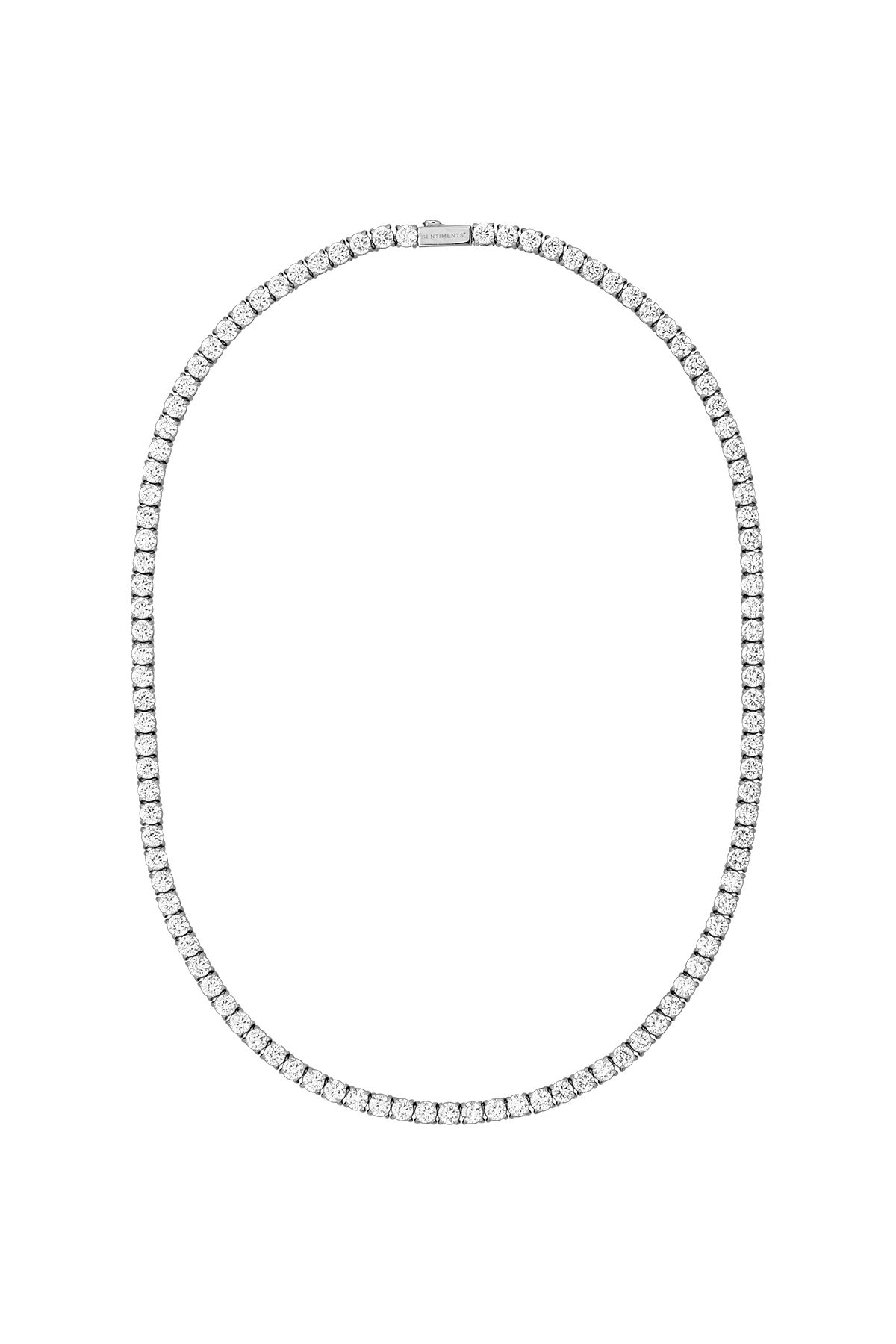 센티멍(SENTIMENTS) NO.555 [SMALL] TENNIS CUBIC NECKLACE
