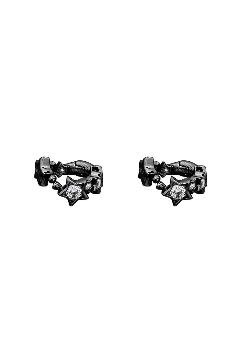 NO.557 [BLACK] STAR CUBIC SPRING EARCUFF