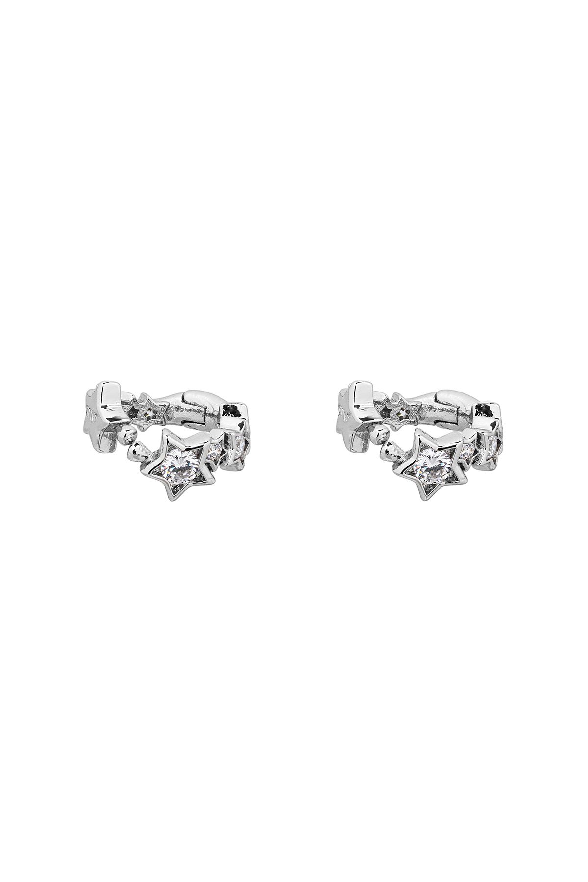 ★SENTIMENTS★ NO.557 [SILVER] STAR CUBIC SPRING EARCUFF MUSINSA | SENTIMENTS NO.557 [SILVER] STAR CUBIC SPRING EARCUFF