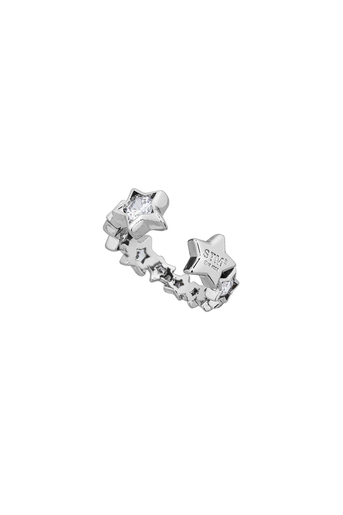 MUSINSA | SENTIMENTS NO.559 [SILVER] STAR CUBIC RING