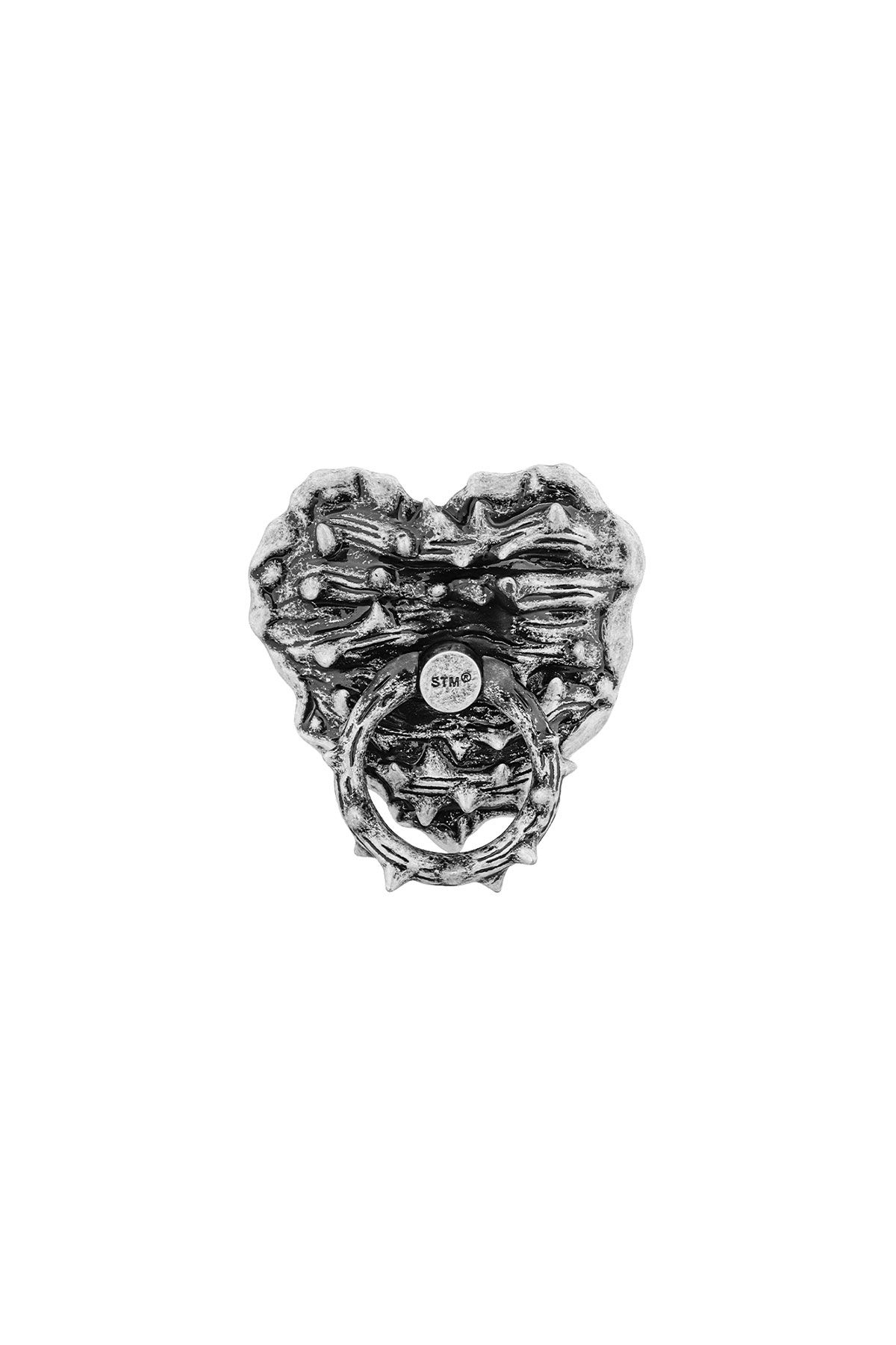 센티멍(SENTIMENTS) NO.612 [BURNISH] SPIKY HEART PHONE GRIP