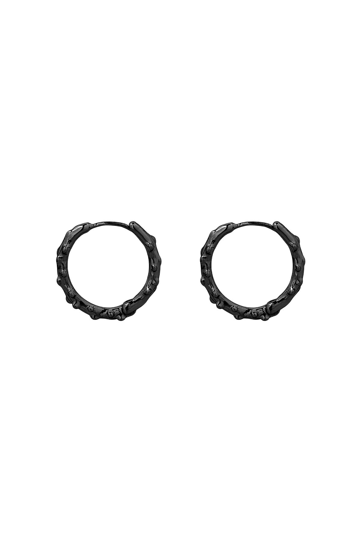 센티멍(SENTIMENTS) NO.614 [BLACK] EARRING