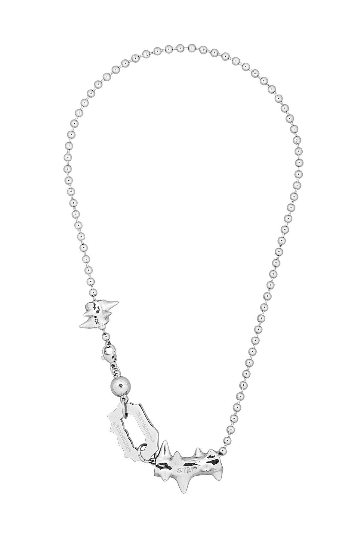 MUSINSA | SENTIMENTS NO.625 [SILVER] NECKLACE