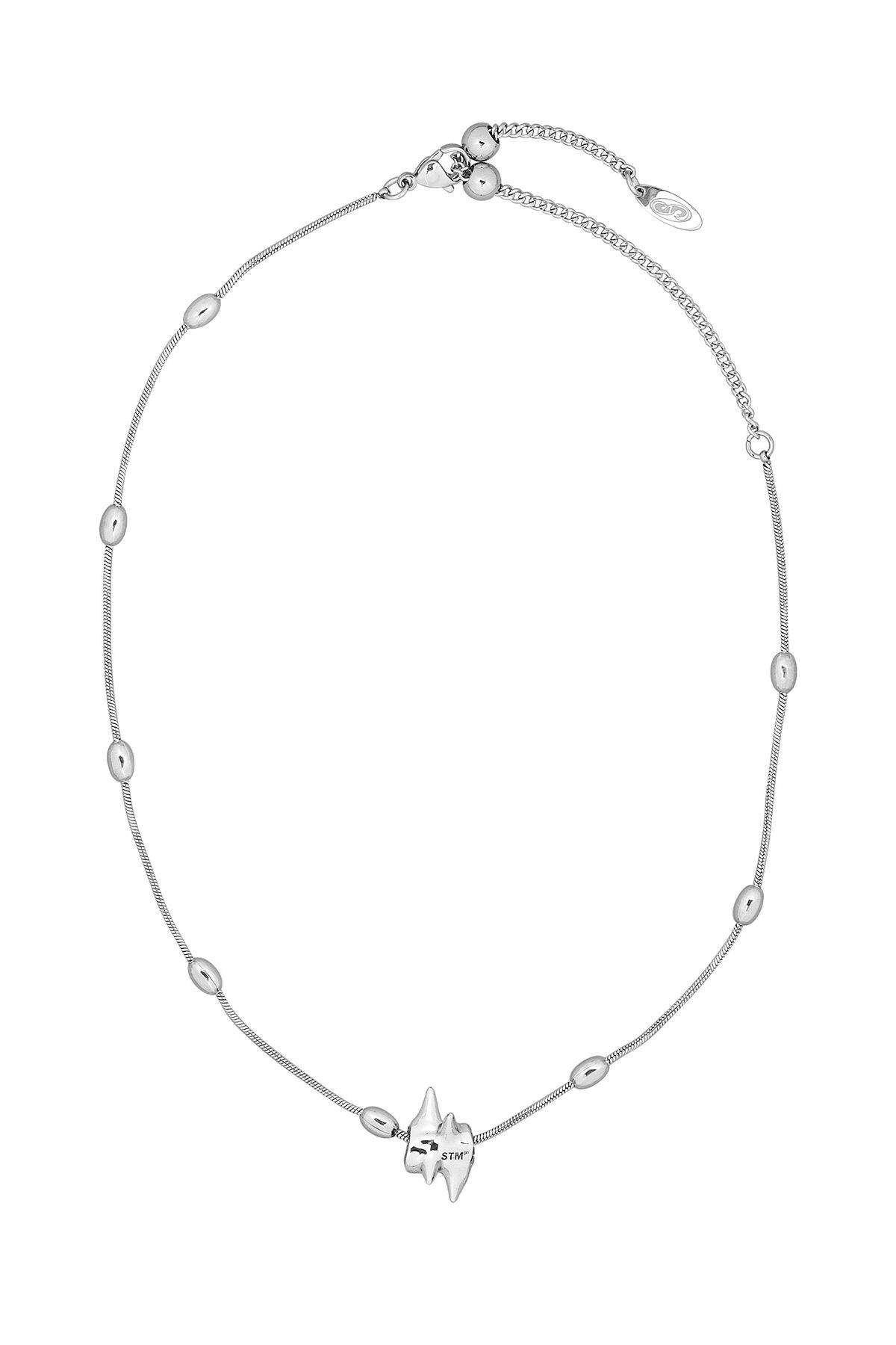 ★SENTIMENTS★ NO.627 [SILVER] NECKLACE MUSINSA | SENTIMENTS NO.627 [SILVER] NECKLACE
