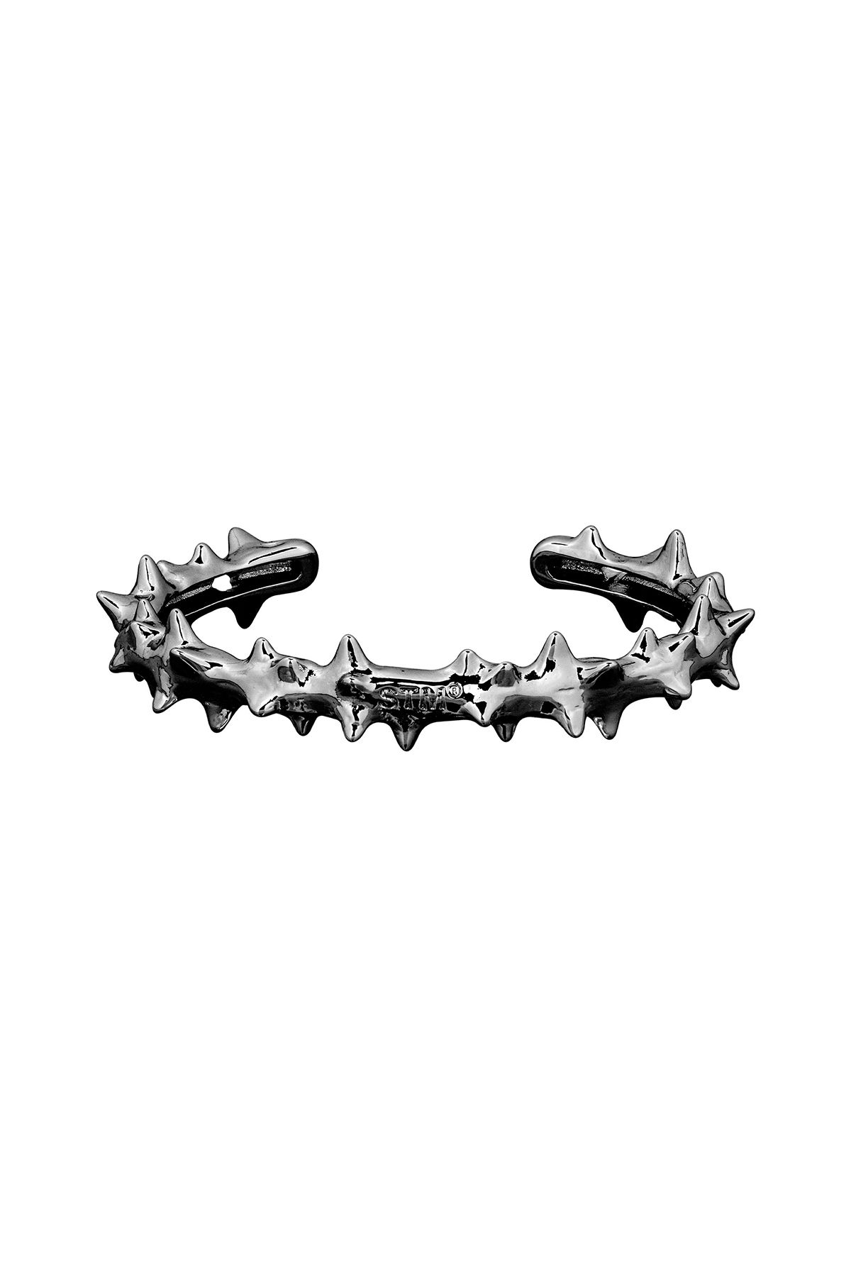센티멍(SENTIMENTS) NO.630 [BLACK] SPIKY BANGLE BRACELET