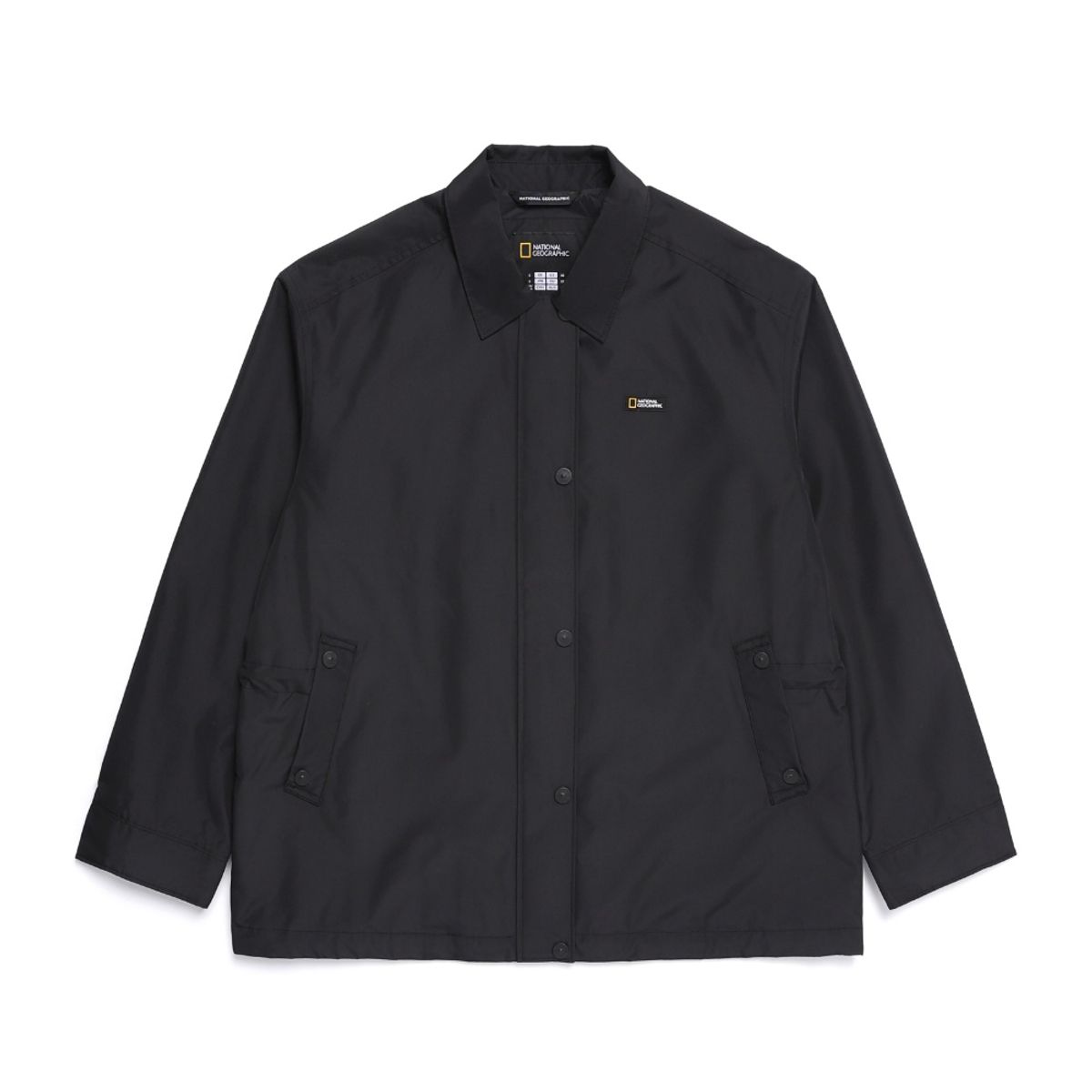 내셔널지오그래픽(NATIONALGEOGRAPHIC) N251WJP050 여성 마르쉬 카라 중기장 점퍼 CARBON BLACK