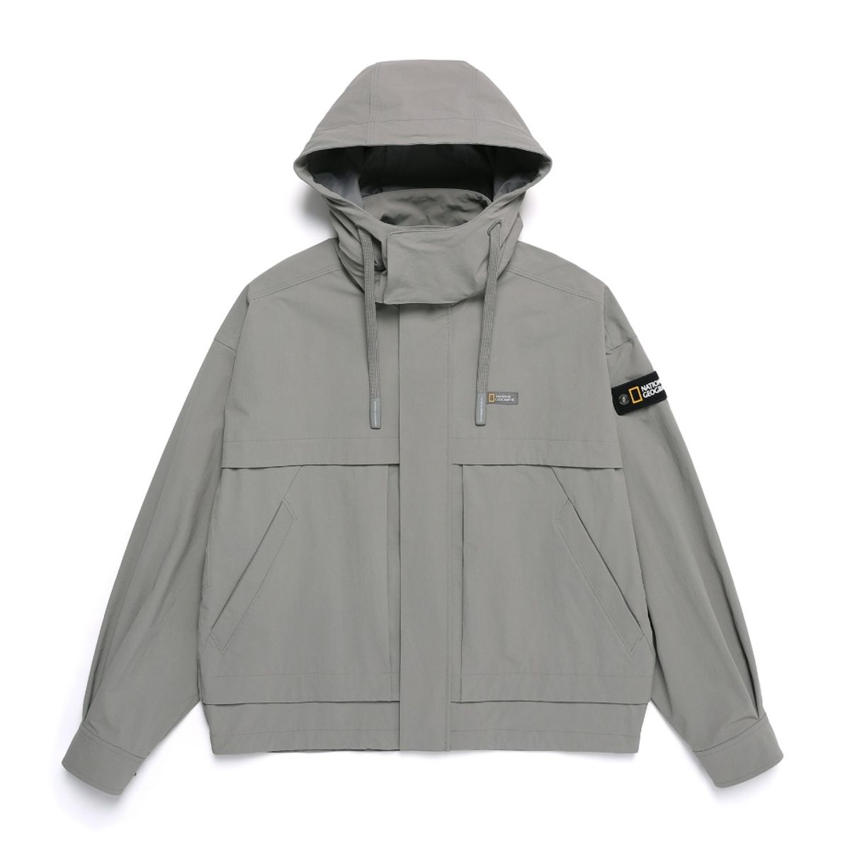 내셔널지오그래픽(NATIONALGEOGRAPHIC) N251UJP040 리머 후드 점퍼 STONE GREY