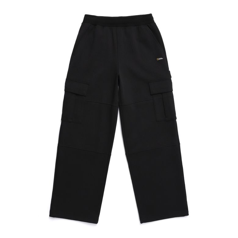 N251UPT951 마게이 카고포켓 와이드핏 팬츠 CARBON BLACK