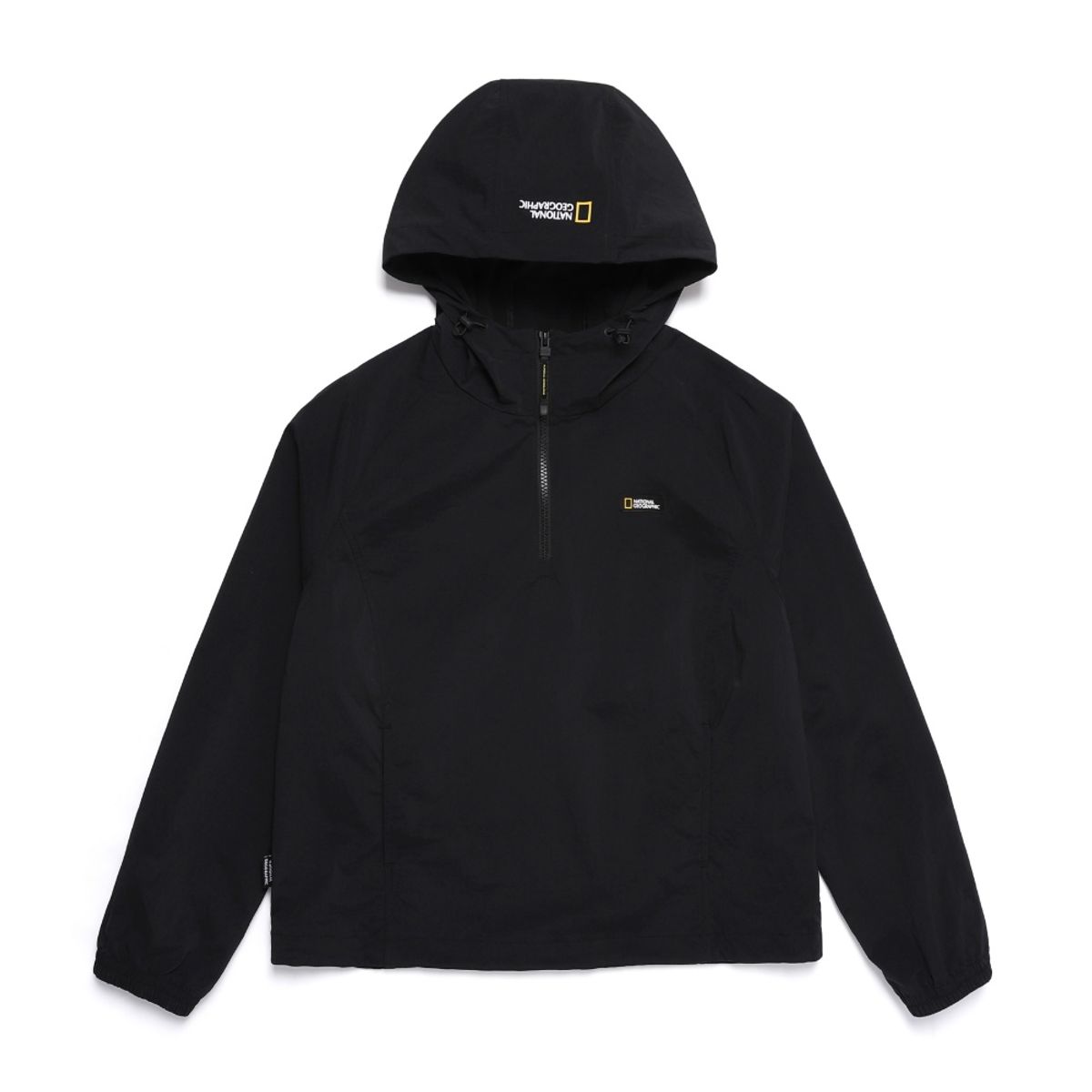 내셔널지오그래픽(NATIONALGEOGRAPHIC) N251WFT084 여성 시그너스 우븐 후드 아노락 CARBON BLACK
