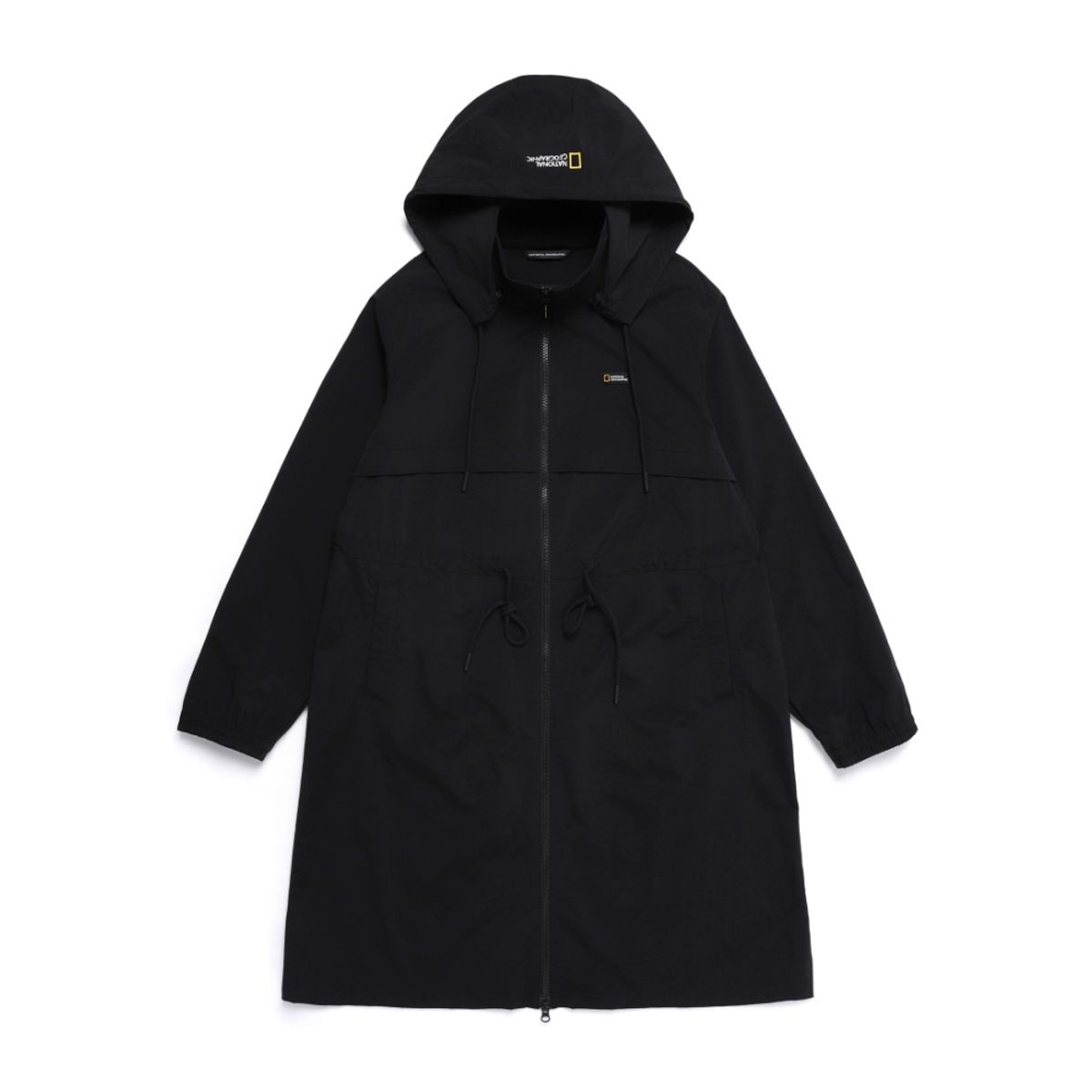 내셔널지오그래픽(NATIONALGEOGRAPHIC) N251WFT083 여성 시그너스 우븐 롱 풀집업  CARBON BLACK