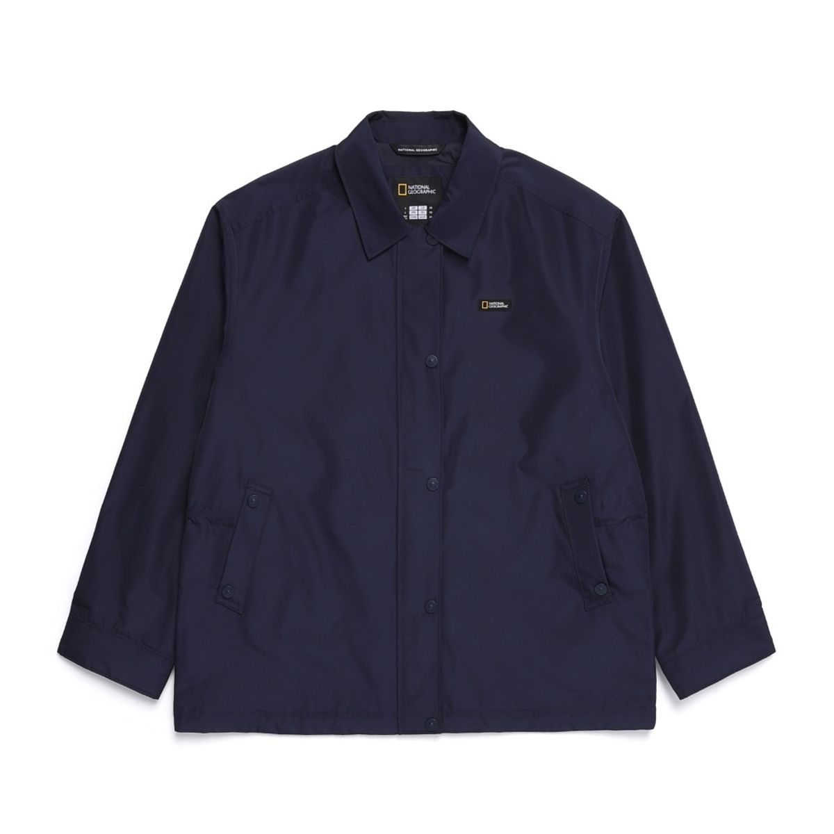 내셔널지오그래픽(NATIONALGEOGRAPHIC) N251WJP050 여성 마르쉬 카라 중기장 점퍼 NAVY