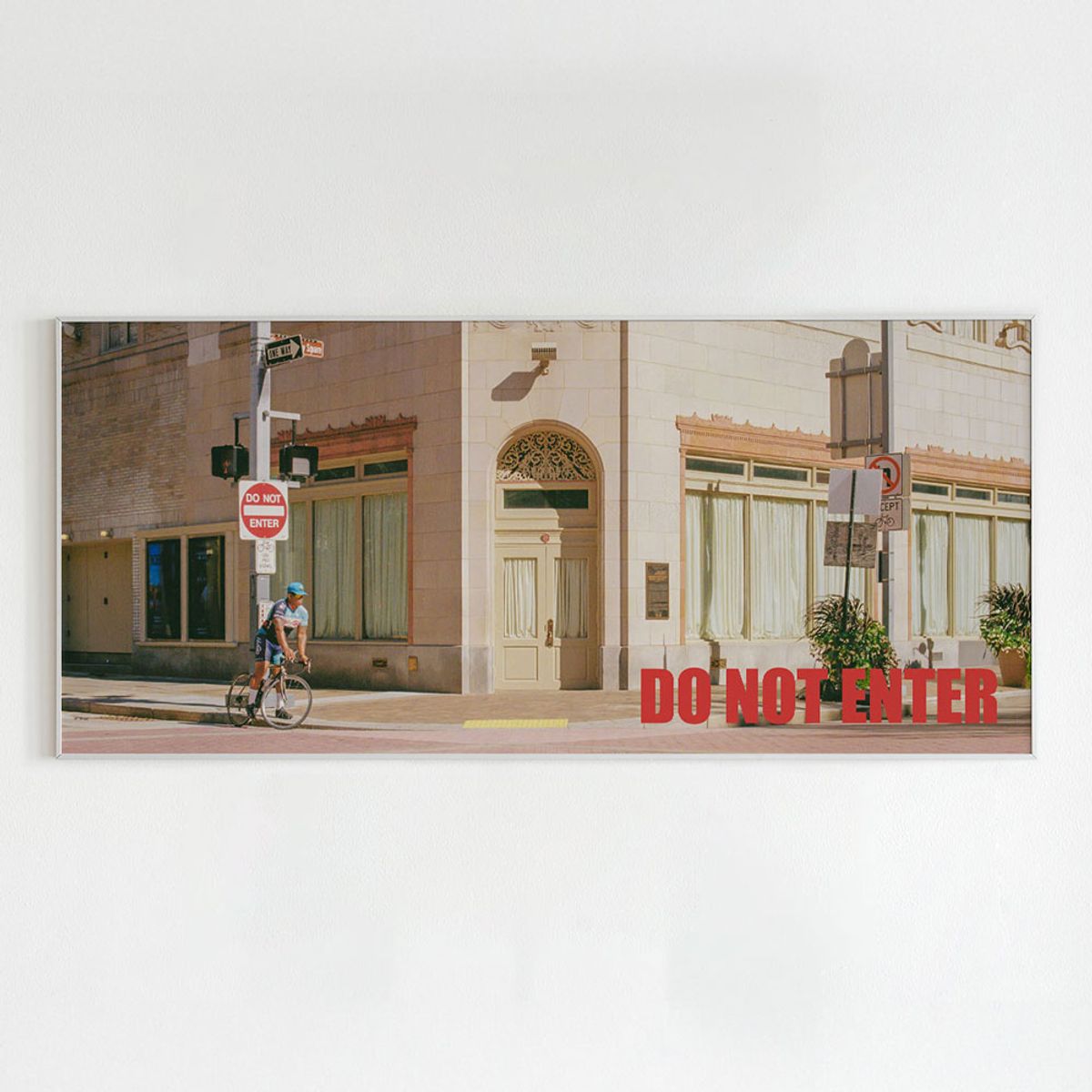 인메이블(INMABLE) 와이드 포스터 액자 대형 인테리어 소품 DO NOT