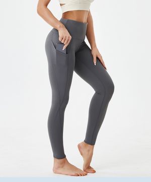 키작녀 크로스라인 포켓레깅스 B02