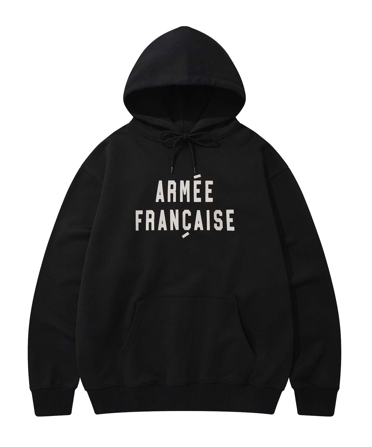 카네이테이(KANEITEI) ARMEE FRANCAISE HOODIE (BLACK)