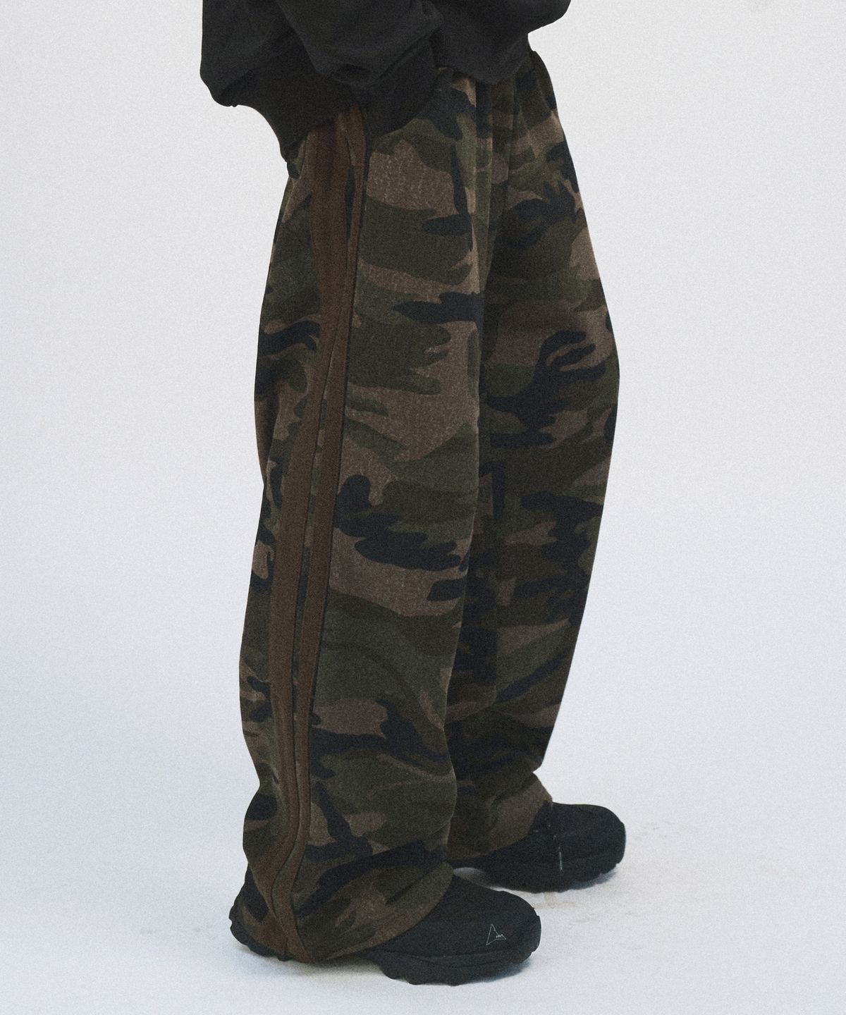 카네이테이(KANEITEI) LOOSE FIT TRACK SWEAT PANTS (CAMO)
