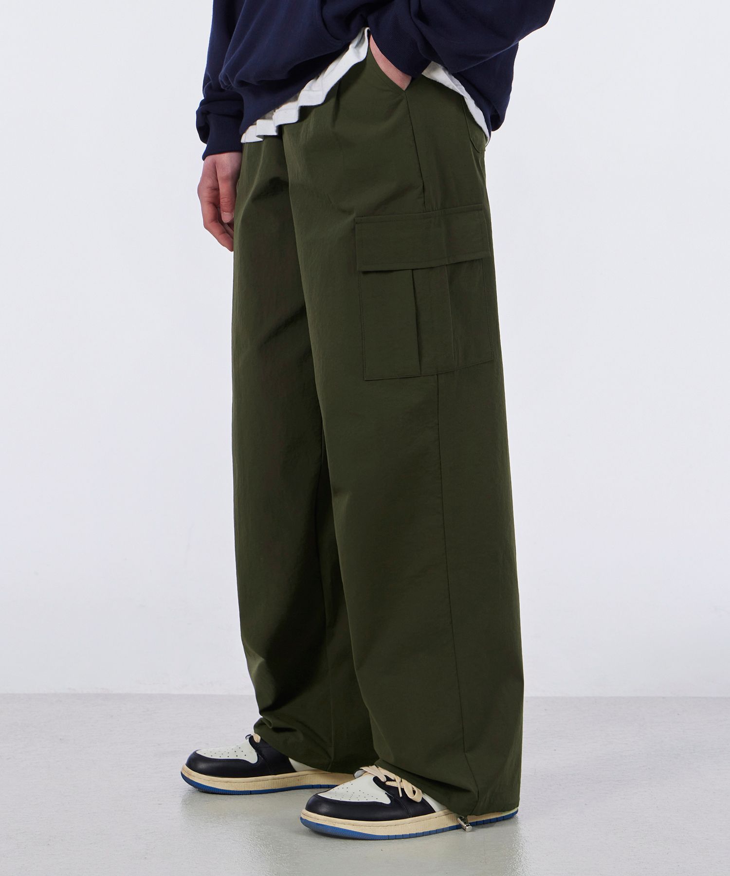 ★MUSINSA STANDARD★ Nylon Cargo Banding Bermuda Pants Khaki MUSINSA | MUSINSA STANDARD Nylon Cargo Banding Bermuda Pants