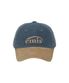 CORDUROY TWO-TONE BALL CAP-BLUE