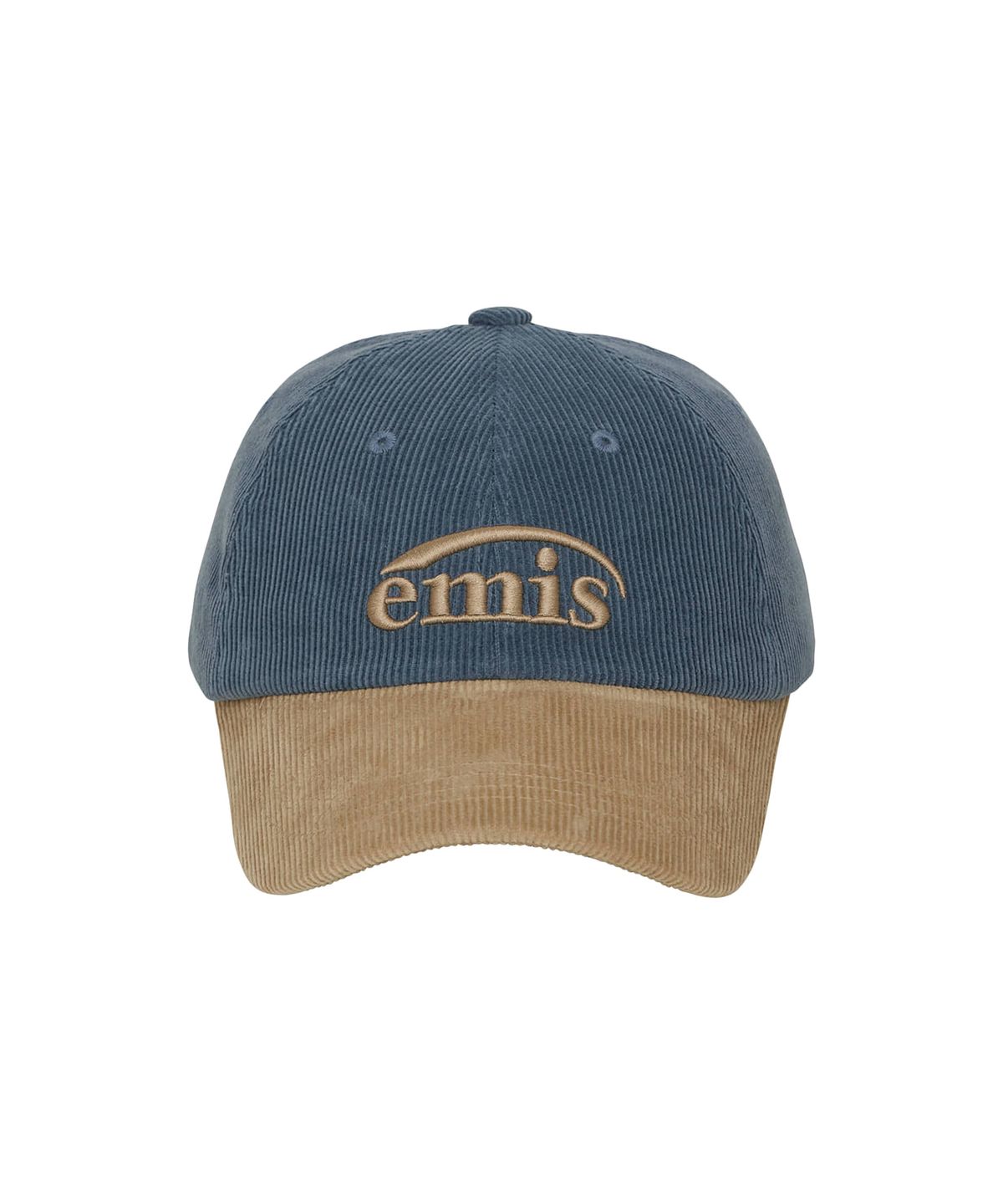 이미스(EMIS) CORDUROY TWO-TONE BALL CAP-BLUE