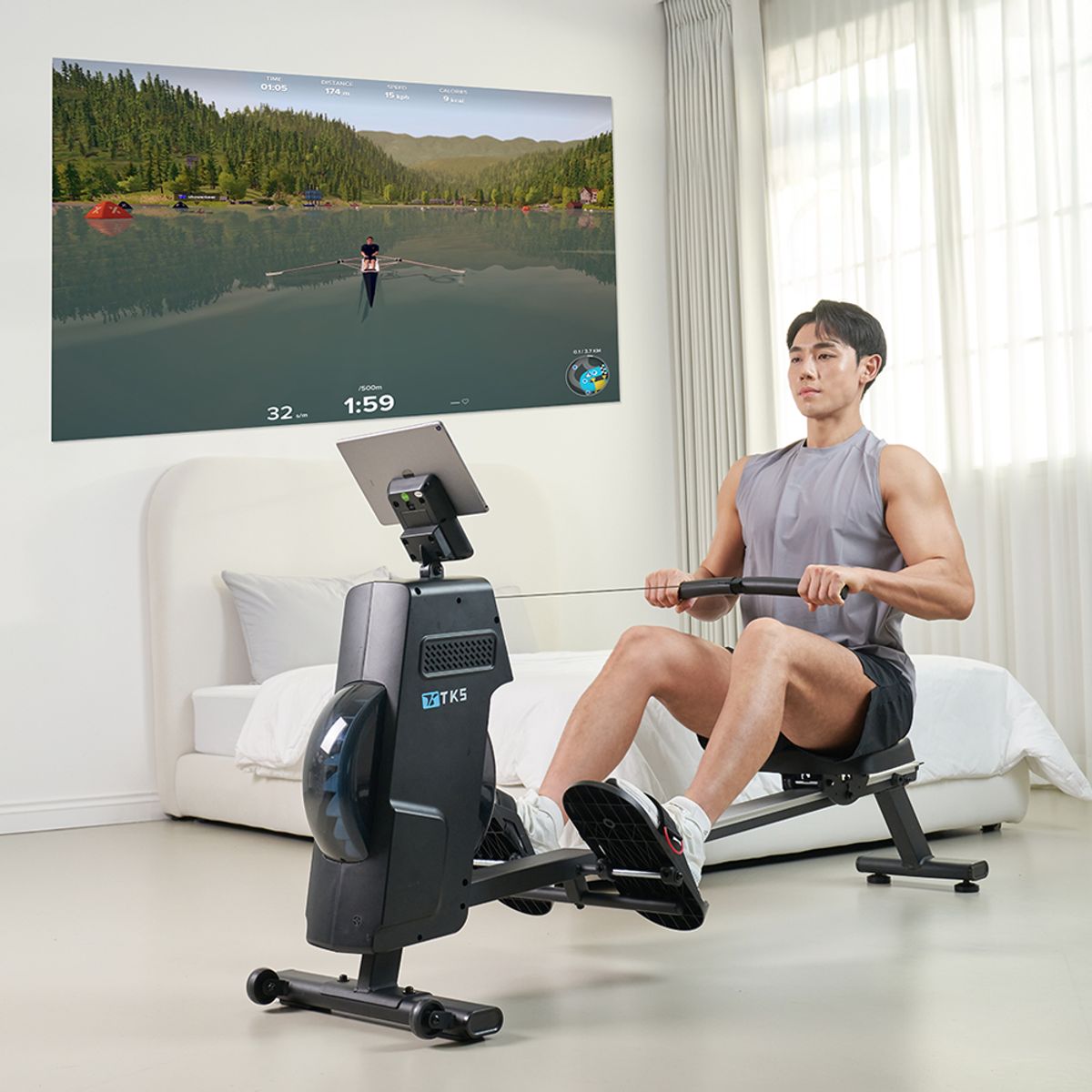 스포틀러(SPORTLER) 로잉머신 TKS 메타 즈위프트