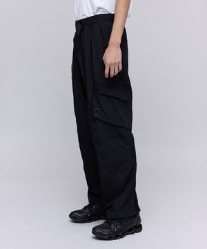 [일꼬르소X미즈노] 테커블 밴딩 팬츠 블랙 IEPA5E701BK